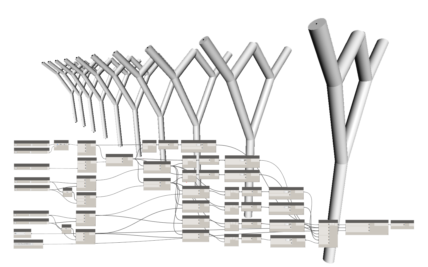 Generative design with Dynamo